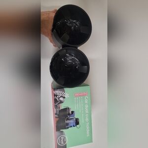 Large size dual car cup holder